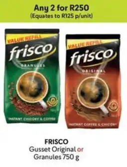 Makro FRISCO Gusset Original or Granules offer