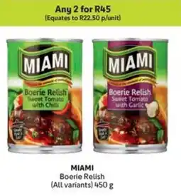Makro MIAMI Boerie Relish offer