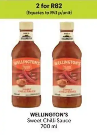 Makro WELLINGTON'S Sweet Chilli Sauce offer