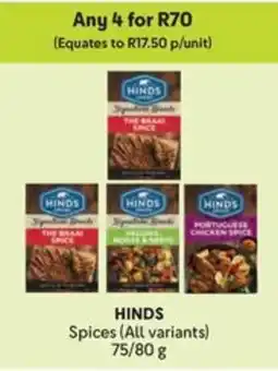 Makro HINDS Spices offer