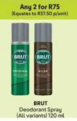 Makro BRUT Deodorant Spray offer