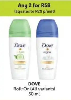 Makro DOVE Roll-On offer
