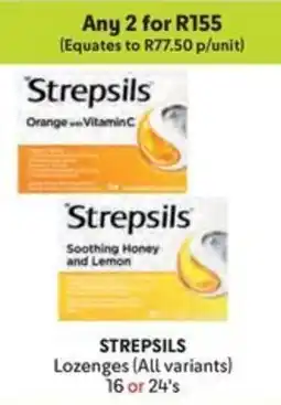 Makro STREPSILS Lozenges offer