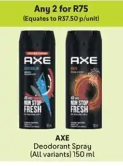 Makro AXE Deodorant Spray offer