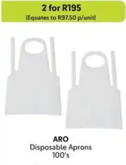 Makro ARO Disposable Aprons offer