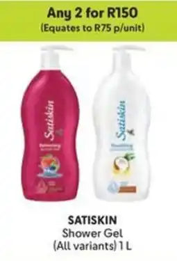 Makro SATISKIN Shower Gel offer