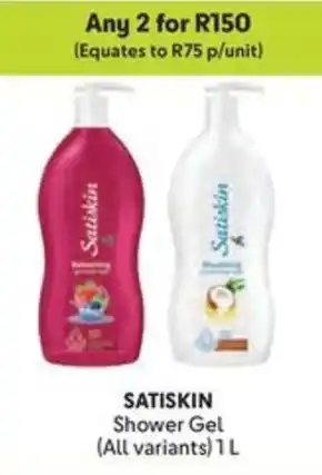 Makro SATISKIN Shower Gel offer