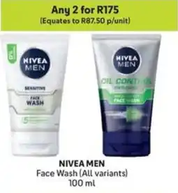 Makro NIVEA MEN Face Wash offer