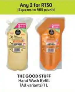 Makro THE GOOD STUFF Hand Wash Refill offer