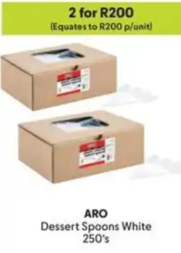 Makro ARO Dessert Spoons White offer