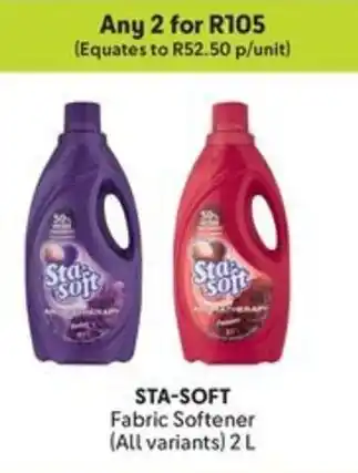 Makro STA-SOFT Fabric Softener offer