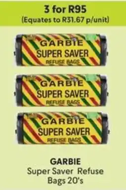Makro GARBIE Super Saver Refuse Bags offer