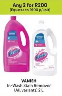 Makro VANISH In-Wash Stain Remover offer