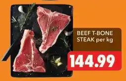 Shoprite Beef t-bone steak offer