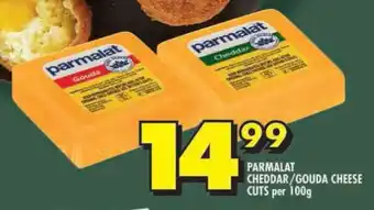 Shoprite Parmalat cheddar/ gouda cheese cuts offer