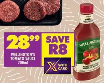 Shoprite Wellington's tomato sauce offer