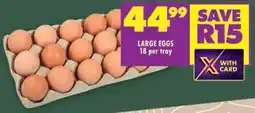 Shoprite Large eggs offer
