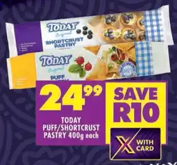 Shoprite Today puff/ shortcrust pastry offer