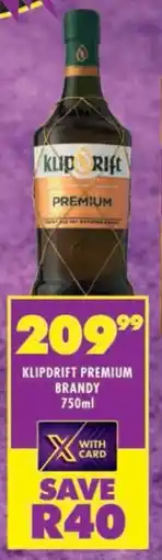 Shoprite Klipdrift premium brandy offer