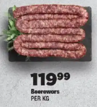 OK Foods Boerewors offer