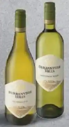 OK Foods Durbanville Hills Chenin Blanc, Chardonnay, Sauvignon Blanc, Cabernet Sauvignon,Merlot, Pinotage, Shiraz or Shiraz Light Wine offer