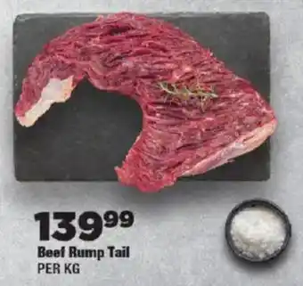 OK Foods Beef Rump Tail offer