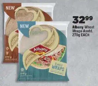 OK Foods Albany Wheat Wraps Asstd. offer