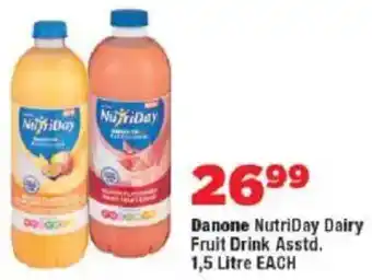 OK Foods Danone NutriDay Dairy Fruit Drink Asstd. offer