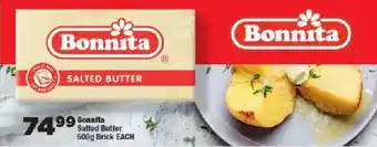 OK Foods Bonnita Salted Butter Brick offer