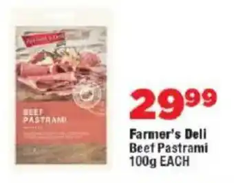 OK Foods Farmer's Deli Beef Pastrami offer