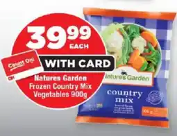 OK Foods Natures Garden Frozen Country Mix Vegetables offer