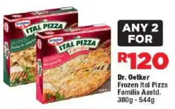 OK Foods Dr. Oetker Frozen Ital Pizza Familia Asstd. offer