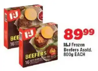OK Foods I&J Frozen Beefers Asstd. offer
