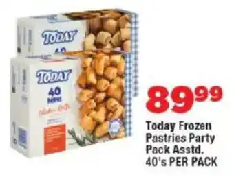 OK Foods Today Frozen Pastries Party Pack Asstd. offer