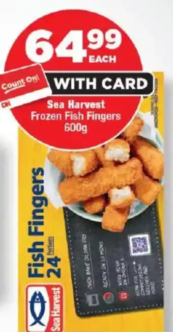 OK Foods Sea Harvest Frozen Fish Fingers offer