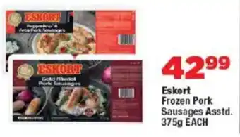 OK Foods Frozen Pork Sausages Asstd. offer