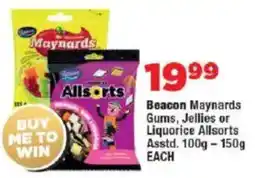 OK Foods Beacon Maynards Gums, Jellies or Liquorice Allsorts Asstd. offer