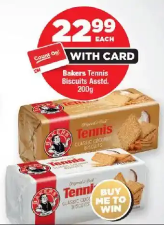 OK Foods Bakers Tennis Biscuits Asstd. offer