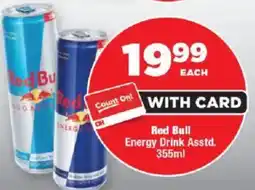 OK Foods Red Bull Energy Drink Asstd. offer