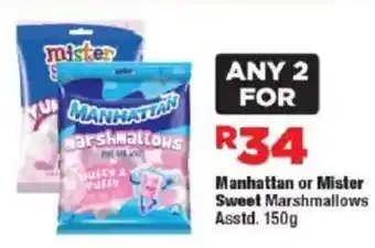OK Foods Manhattan or Mister Sweet Marshmallows Asstd. offer