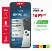 Edgars Tecno Spark 40C 4G offer