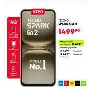 Edgars Tecno Spark Go 2 4G offer