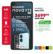 Edgars Huawei Nova Y73 4G offer