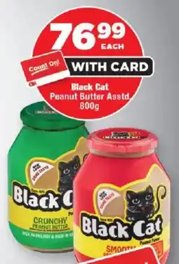 OK Foods Black Cat Peanut Butter Asstd offer