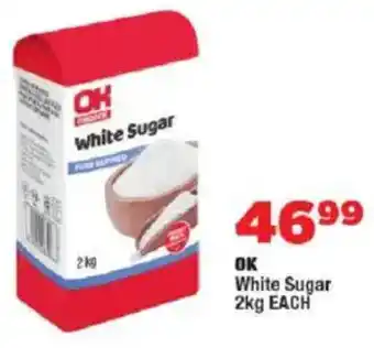 OK Foods OK White Sugar offer