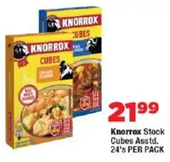OK Foods Knorrox Stock Cubes Asstd. offer