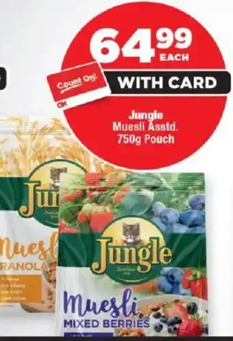 OK Foods Jungle Muesli Asstd. Pouch offer