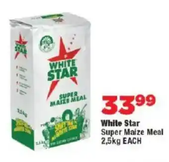 OK Foods White Star Super Maize Meal offer