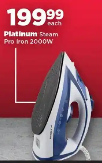 OK Foods Platinum Steam Pro Iron 2000W offer