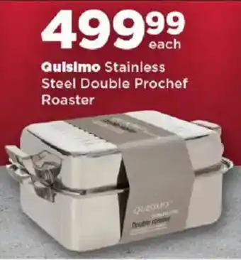 OK Foods Quisimo Stainless Steel Double Prochef Roaster offer
